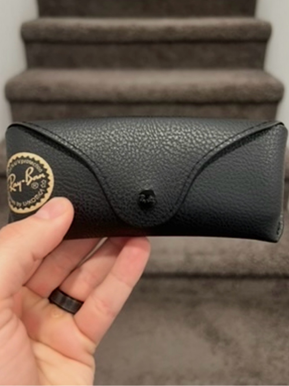 NEW Ray-Ban Khal Oval Sunglasses RB4472 Black 51mm - Picture 4 of 4